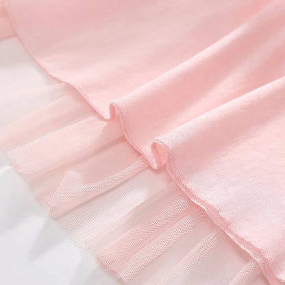 Cotton Girls Long Sleeve Ballet Dancer Dress