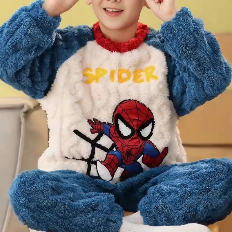 Cozy Spiderman Pajama Set