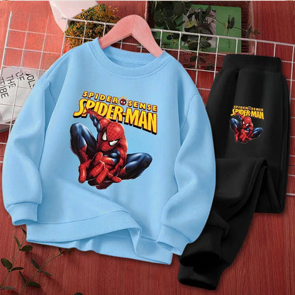 Spriderman Sweatshirt & Sweatpants Set