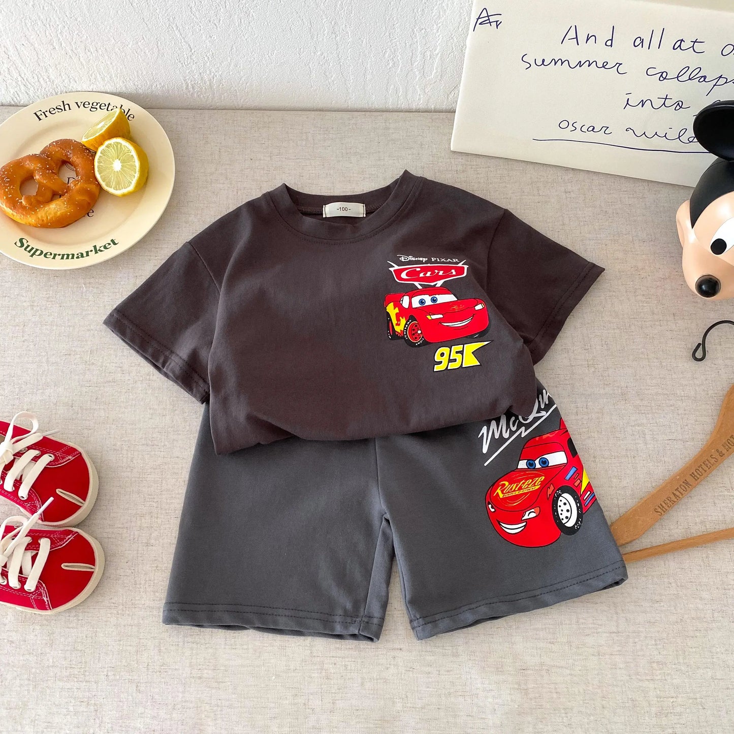 Disney 100% Cotton T-Shirt and Shorts Set