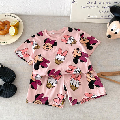 Disney 100% Cotton T-Shirt and Shorts Set