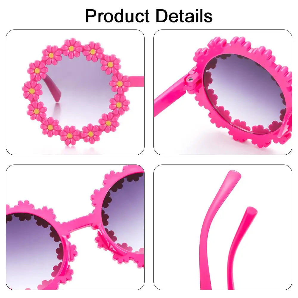 Flower Sunglasses – Cute Daisy Style UV400