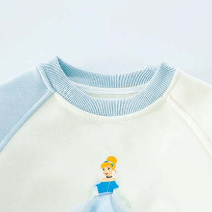 Elsa Princess Fleece Sweatshirt & Pants Set