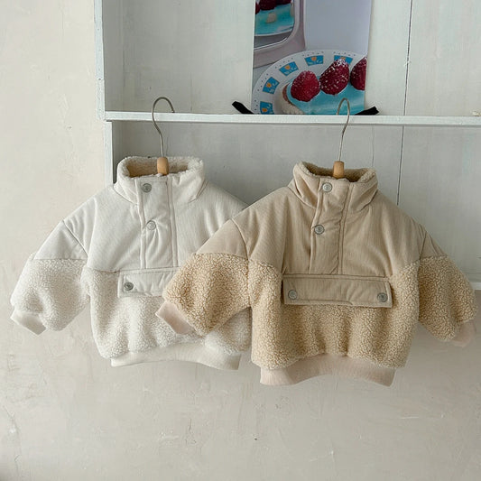 Winter Warm Baby Cotton Zip Up Coat