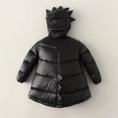 Dinosaur Cotton Windproof & Hooded Down Parka