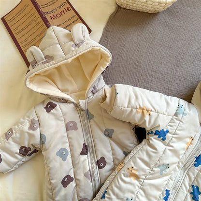 Soft Cotton Warm Winter Romper