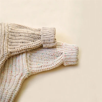 100% Cotton Chunky Knit Baby Sweater
