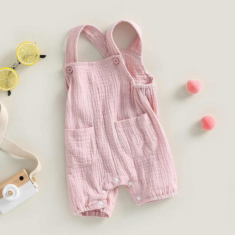 100% Cotton Overall with Straps & Pockets