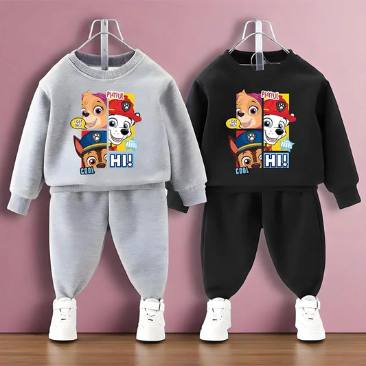 Sweatshirt & Pants Set - 100% Cotton