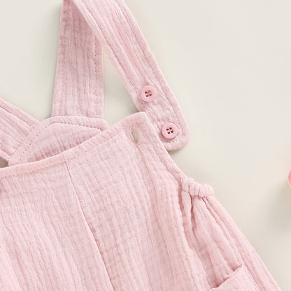 100% Cotton Overall with Straps & Pockets