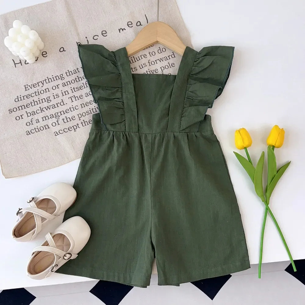 Sleeveless Square Neck Jumpsuit