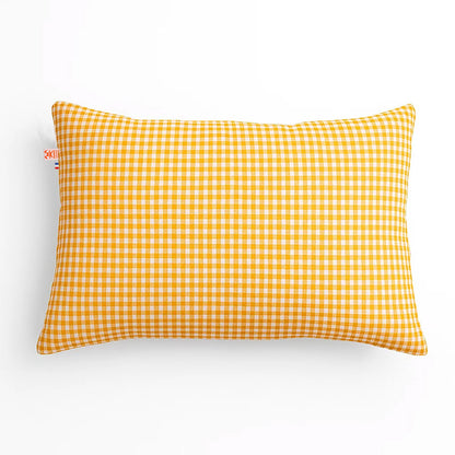 coussin vichy en coton bio papate