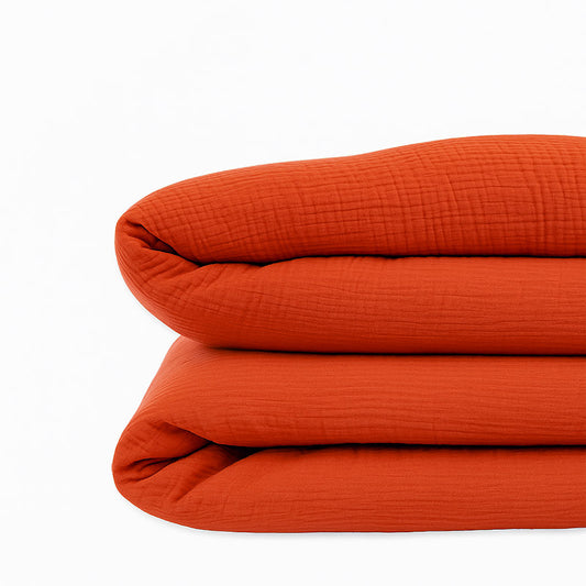 housse de couette en coton papate lit bébé