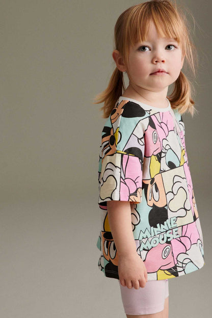 100% Cotton Disney T-Shirt and Shorts Set