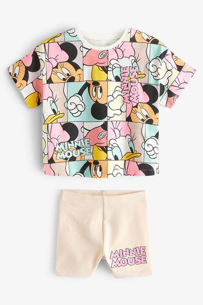100% Cotton Disney T-Shirt and Shorts Set