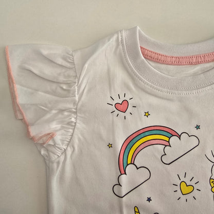 100% Cotton Cartoon T-Shirt & Denim Set