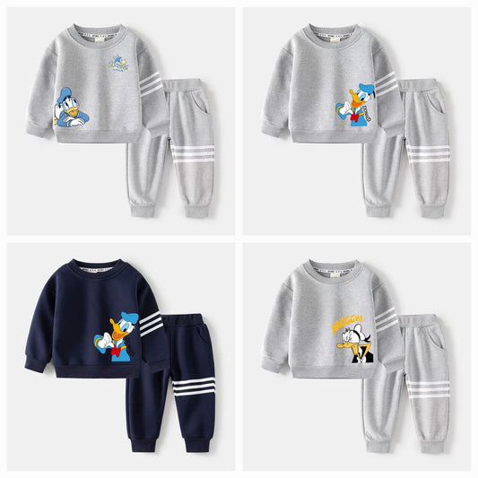 Donald Duck Sweatshirt & Pants Set - 100% Cotton