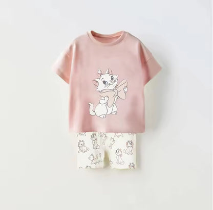 Disney Marie Cat T-shirt & Shorts Set