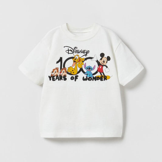 100% Cotton 100 Years Disney T-Shirt