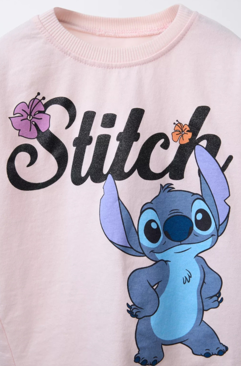 100% Cotton Stitch T-Shirt and Shorts Set