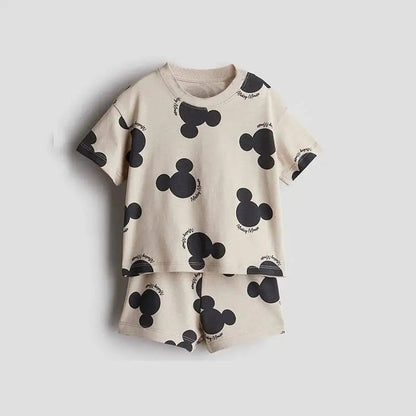 100% Cotton Mickey T-Shirt & Shorts Set!