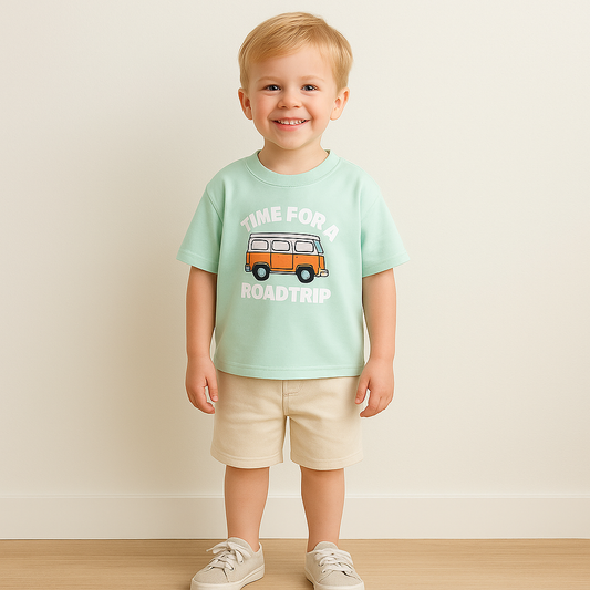 Pure Cotton T-Shirt Bus
