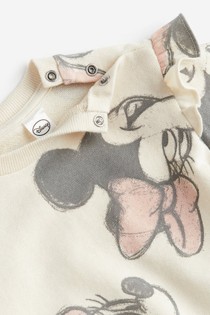Girls Spring & Autumn Minnie Mouse Sweatshirt + Pants Set